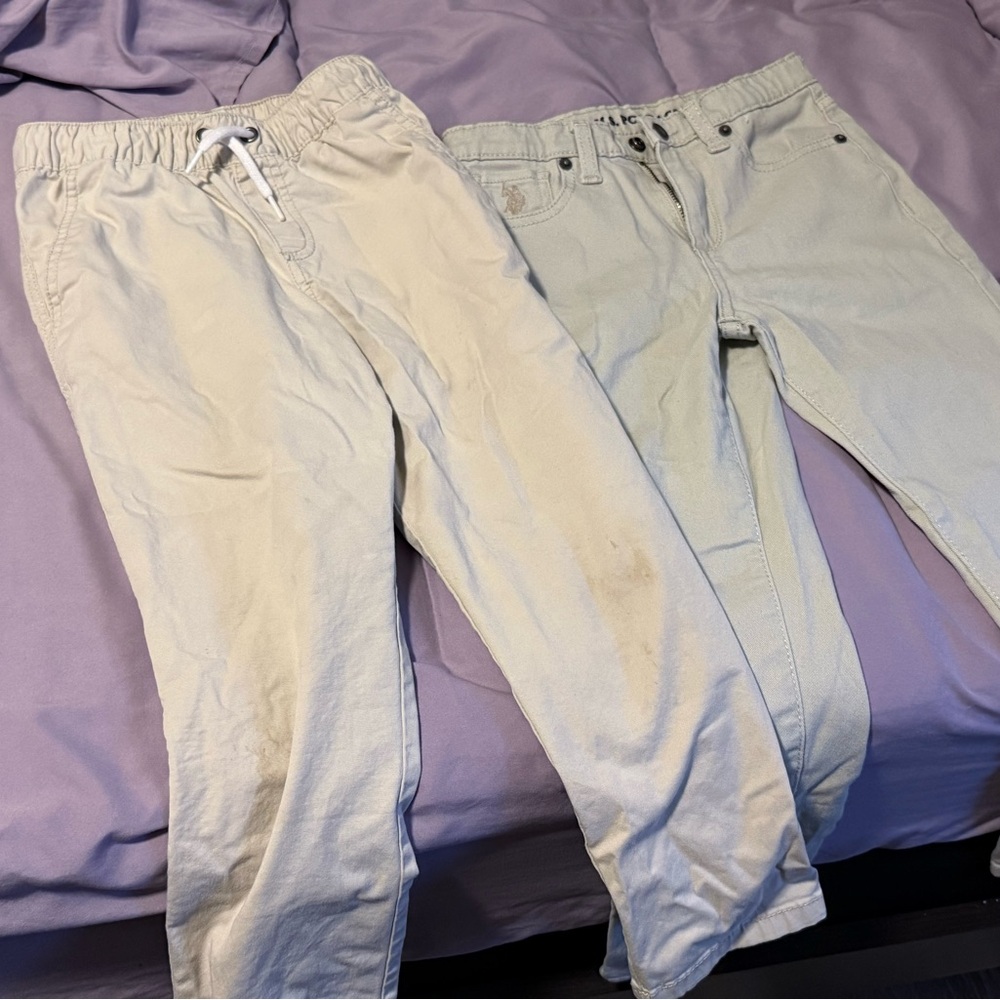 Boys Beige pants Set